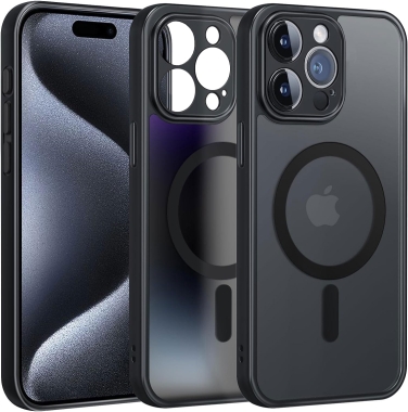 Etui MATTE CASE SOLID CAMERA do Magsafe z precyzyjną ochroną aparatu do iPhone 15 PRO