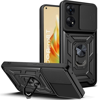 Etui Slide Ring Case  do Oppo Reno 8T 4G